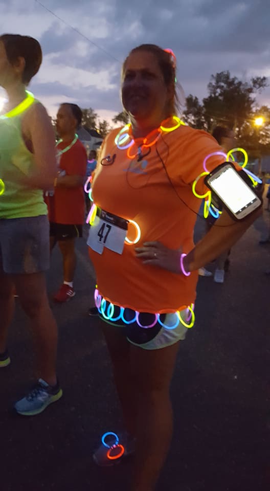 Being a Light in the Darkness Night Glow Run/Walk 5k