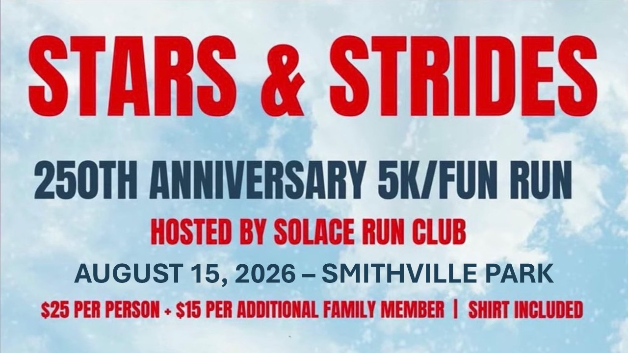 Stars & Strides - 250th Anniversary 5k & Fun Run hosted by Solace Run Club